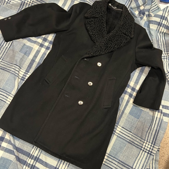 Wool coat- HEAVY Great WesternlROBITSHEK SCHNEIDER •MINNENPOLS Borg Pile - Picture 4 of 13